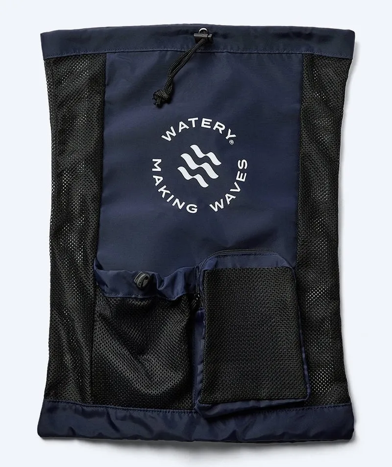 Watery Netzbeutel zum Schwimmen - Ultra Light 40L - Dunkelblau