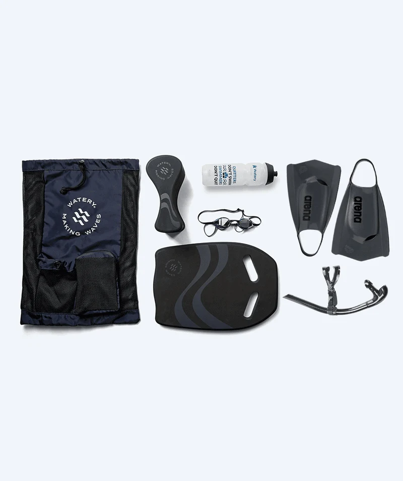 Watery Netzbeutel zum Schwimmen - Ultra Light 40L - Dunkelblau