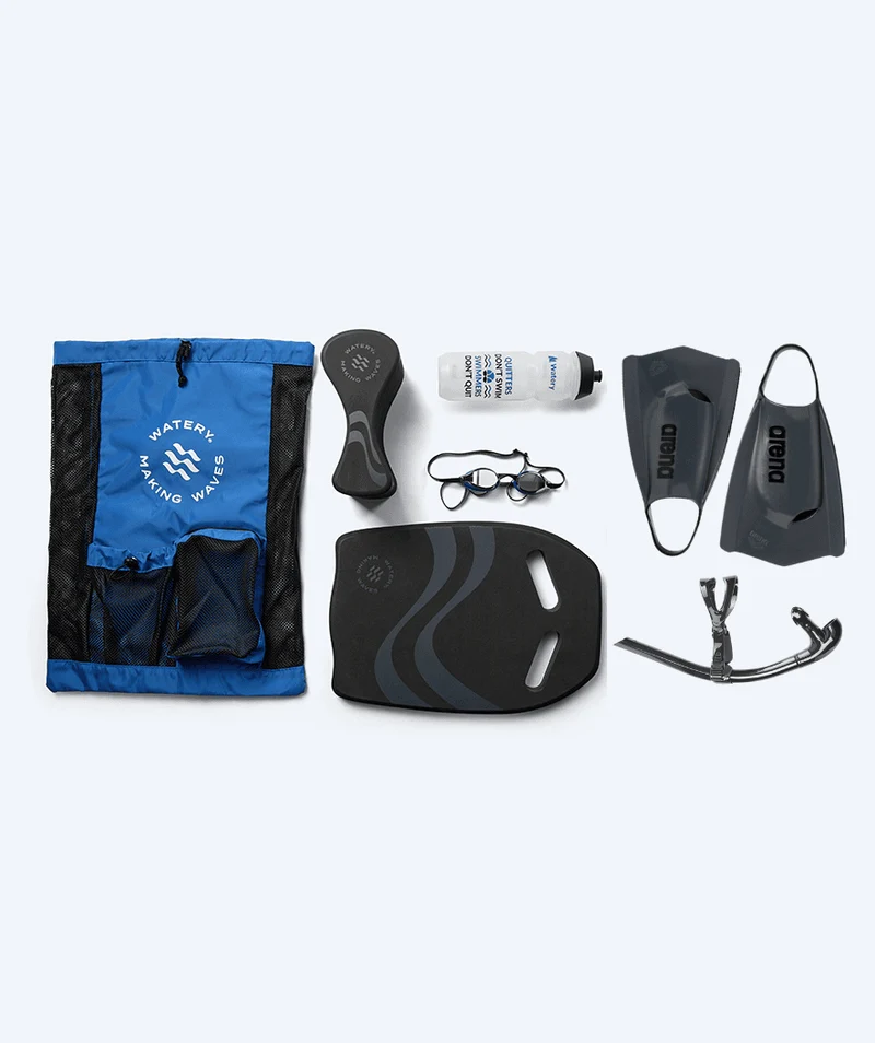 Watery Netzbeutel zum Schwimmen - Ultra Light 40L - Hellblau