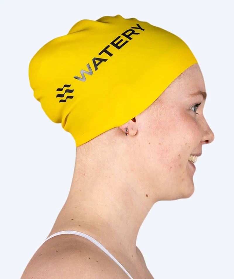 Watery Badekappe (ab 10 Jahre) - Signature - Gelb
