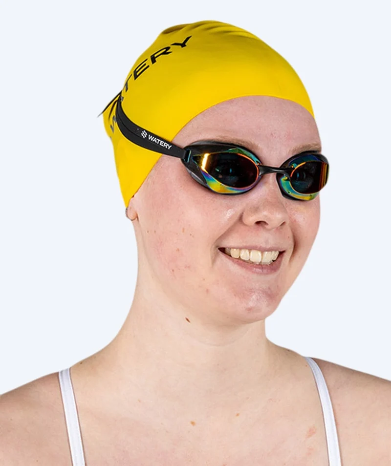 Watery Badekappe (ab 10 Jahre) - Signature - Gelb