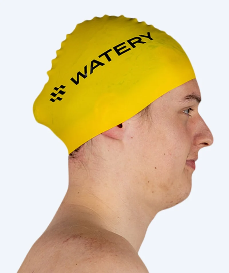 Watery Badekappe (ab 10 Jahre) - Signature - Gelb