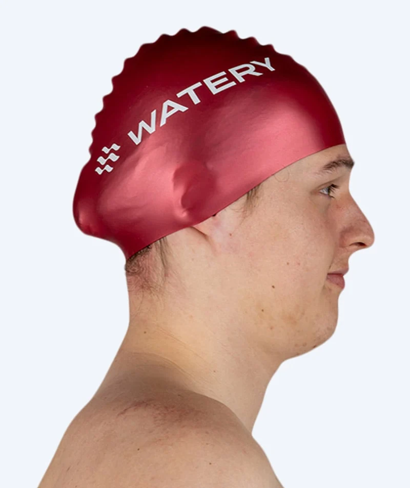 Watery Badekappe (ab 10 Jahre) - Signature - Bordeaux