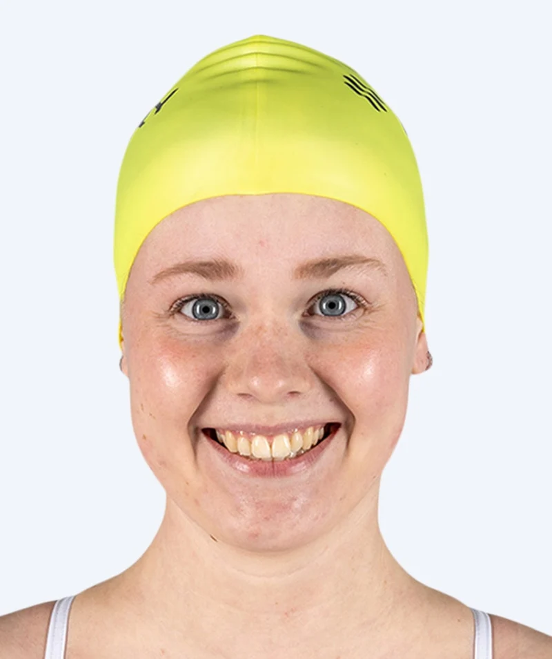 Watery Badekappe (ab 10 Jahre) - Signature - Fluo Gelb