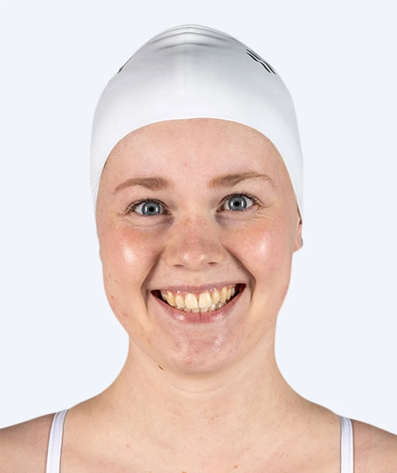 Watery Badekappe (ab 10 Jahre) - Signature - Weiß