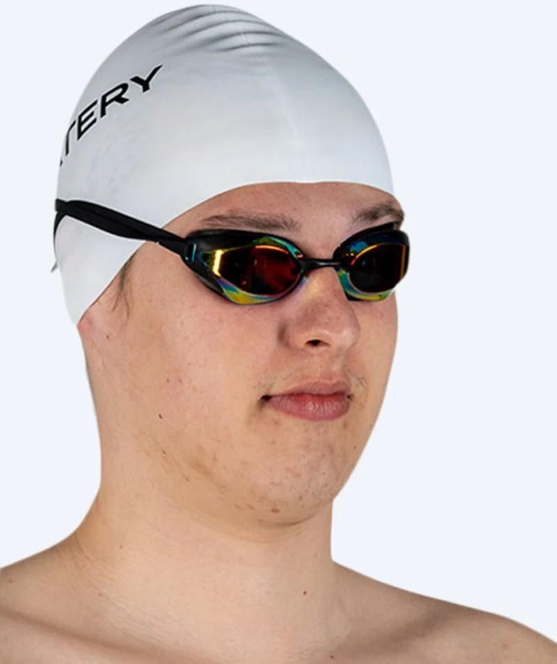 Watery Badekappe (ab 10 Jahre) - Signature - Weiß
