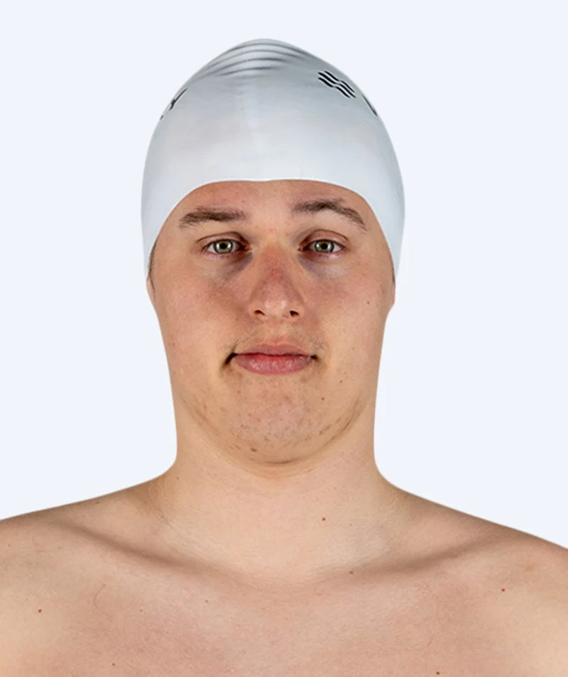 Watery Badekappe (ab 10 Jahre) - Signature - Weiß