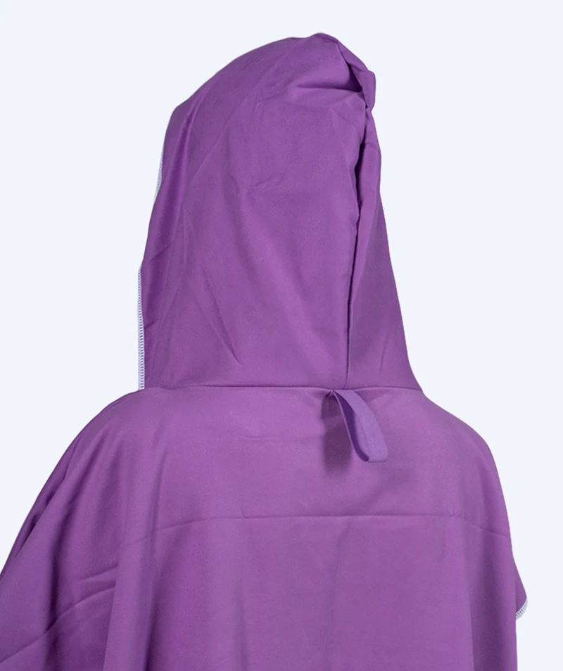 Watery Badeponcho für Erwachsene - Mikrofaser - Lila