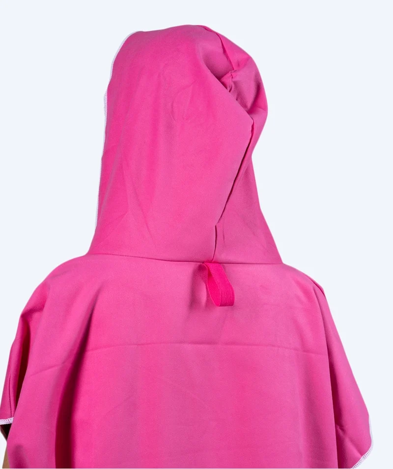 Watery Badeponcho für Erwachsene - Mikrofaser - Rosa