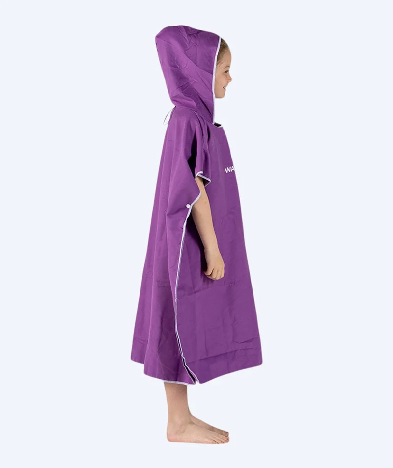 Watery Badeponcho für Junioren (6-15) - Mikrofaser - Lila