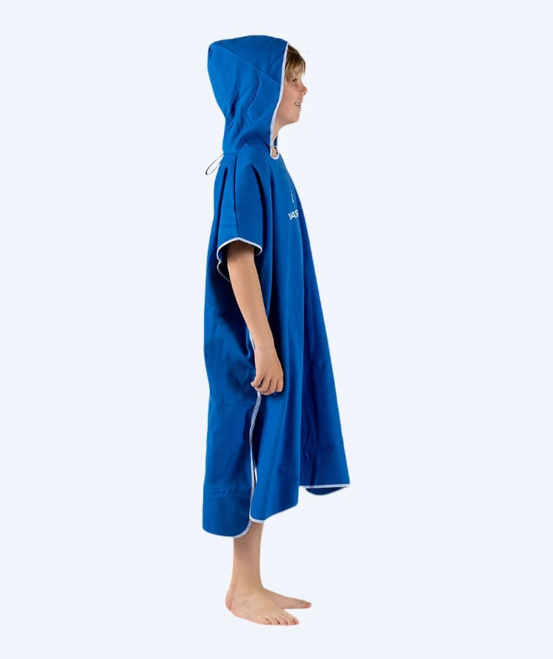 Watery Badeponcho für Junioren (6-15) - Mikrofaser - Royal Blue