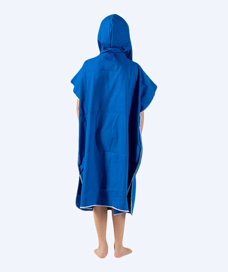 Watery Badeponcho für Junioren (6-15) - Mikrofaser - Royal Blue