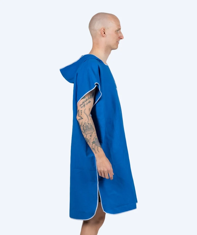 Watery Badeponcho für Erwachsene - Mikrofaser - Royal Blue