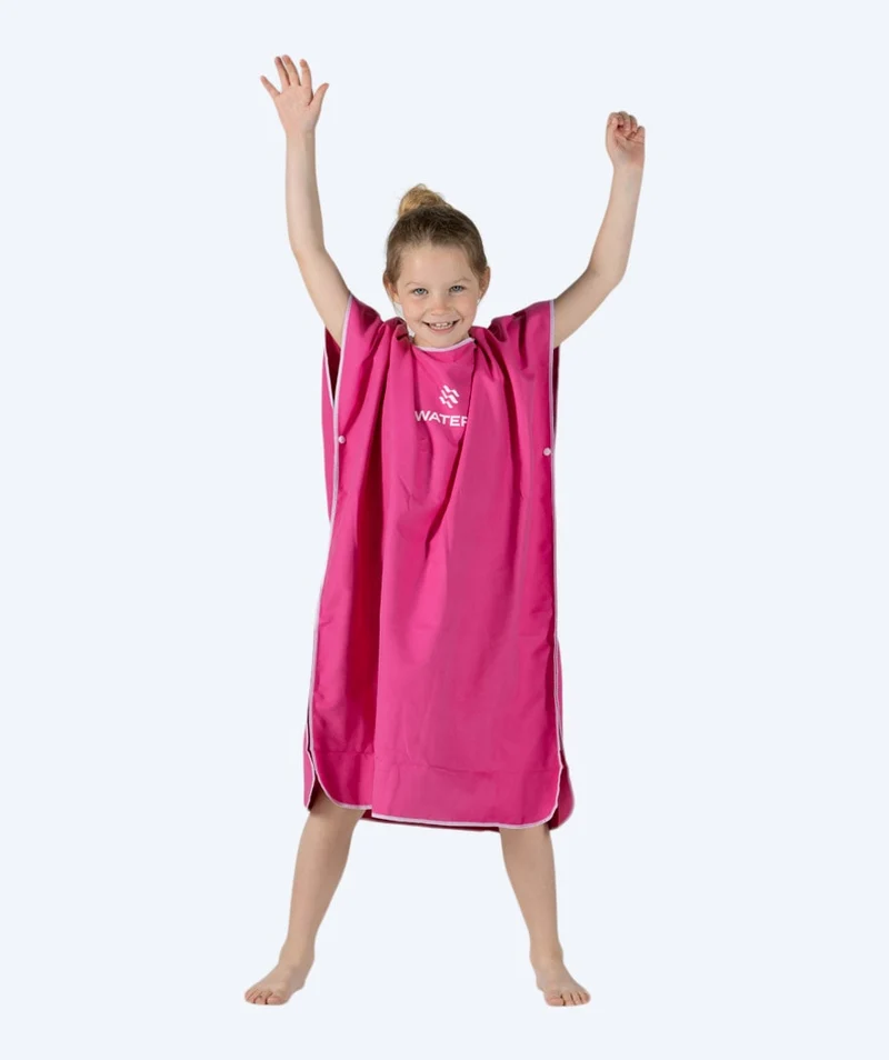 Watery Badeponcho für Junioren (6-15) - Mikrofaser - Rosa