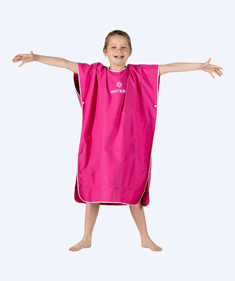 Watery Badeponcho für Junioren (6-15) - Mikrofaser - Rosa