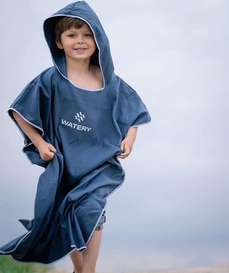 Watery Badeponcho für Junioren (6-15) - Mikrofaser - Rosa