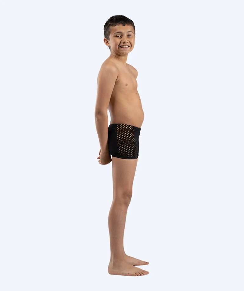 Watery Badehose für Jungen - Flaming Vegas Eco - Orange Sporty