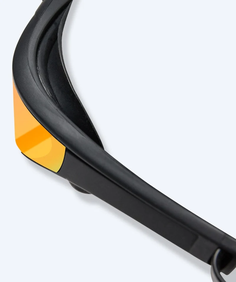 Watery Schwimmbrille - Instinct Elite Mirror - Schwarz/Gold