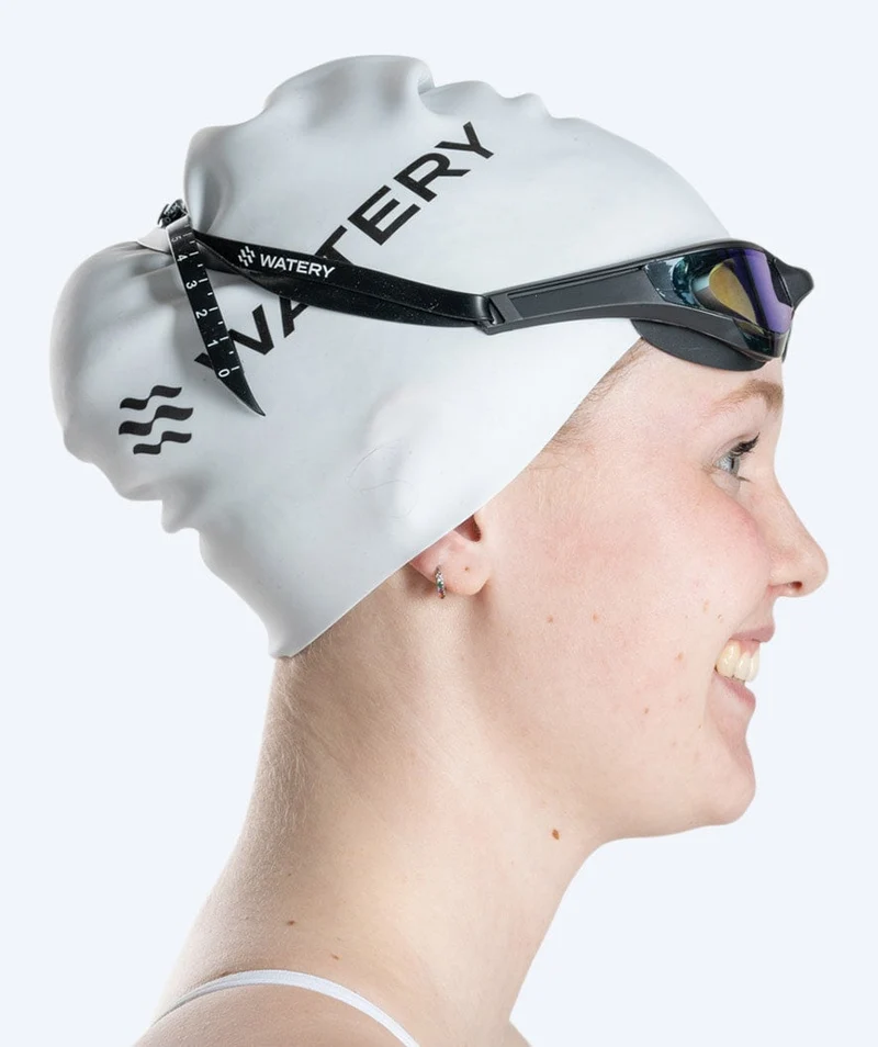 Watery Schwimmbrille - Instinct Elite Mirror - Schwarz/Gold