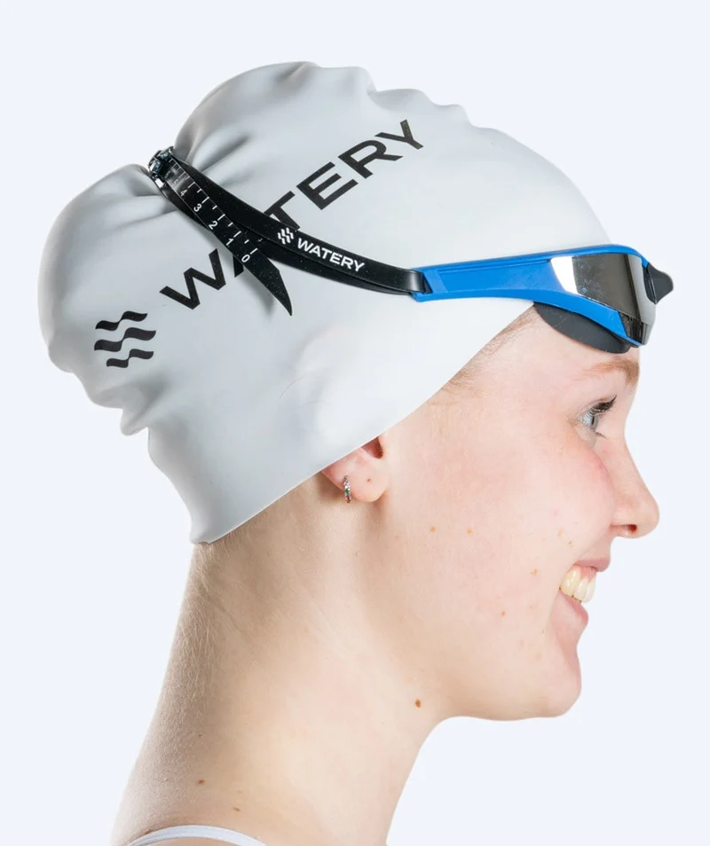 Watery Schwimmbrille - Instinct Elite Mirror - Blau/Silber