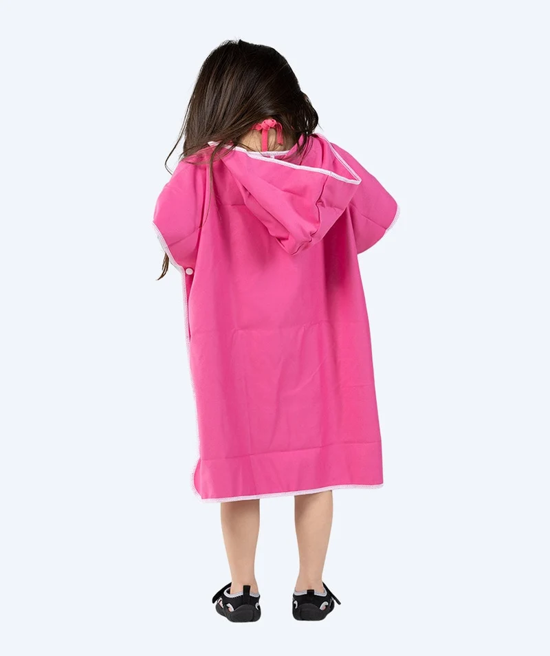 Watery Badeponcho für Kinder (1-6) - Mikrofaser - Rosa