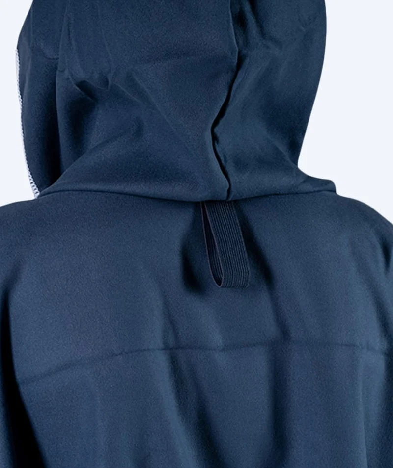 Watery Badeponcho für Junioren (6-15) - Mikrofaser - Dunkelblau