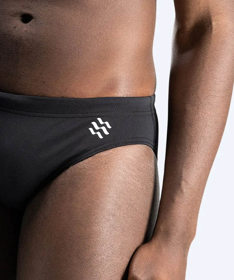 Watery Badeslip für Herren - Budgie Eco - Schwarz