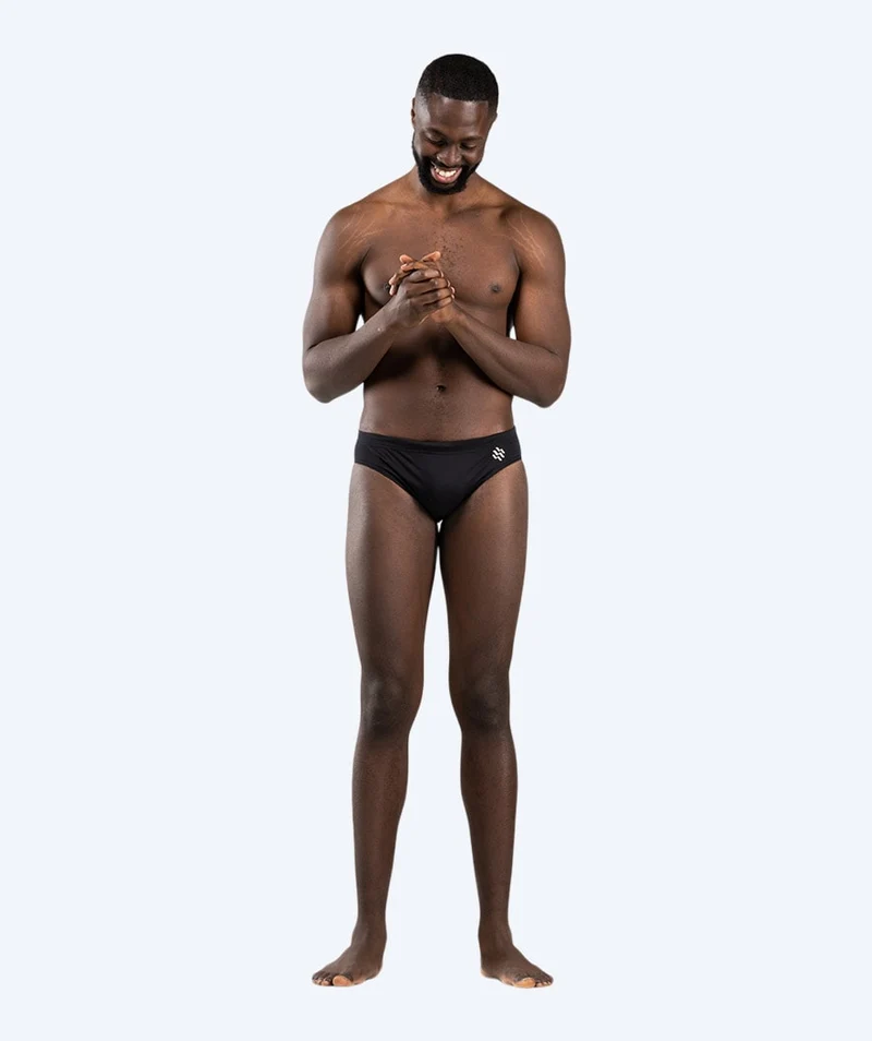 Watery Badeslip für Herren - Budgie Eco - Schwarz