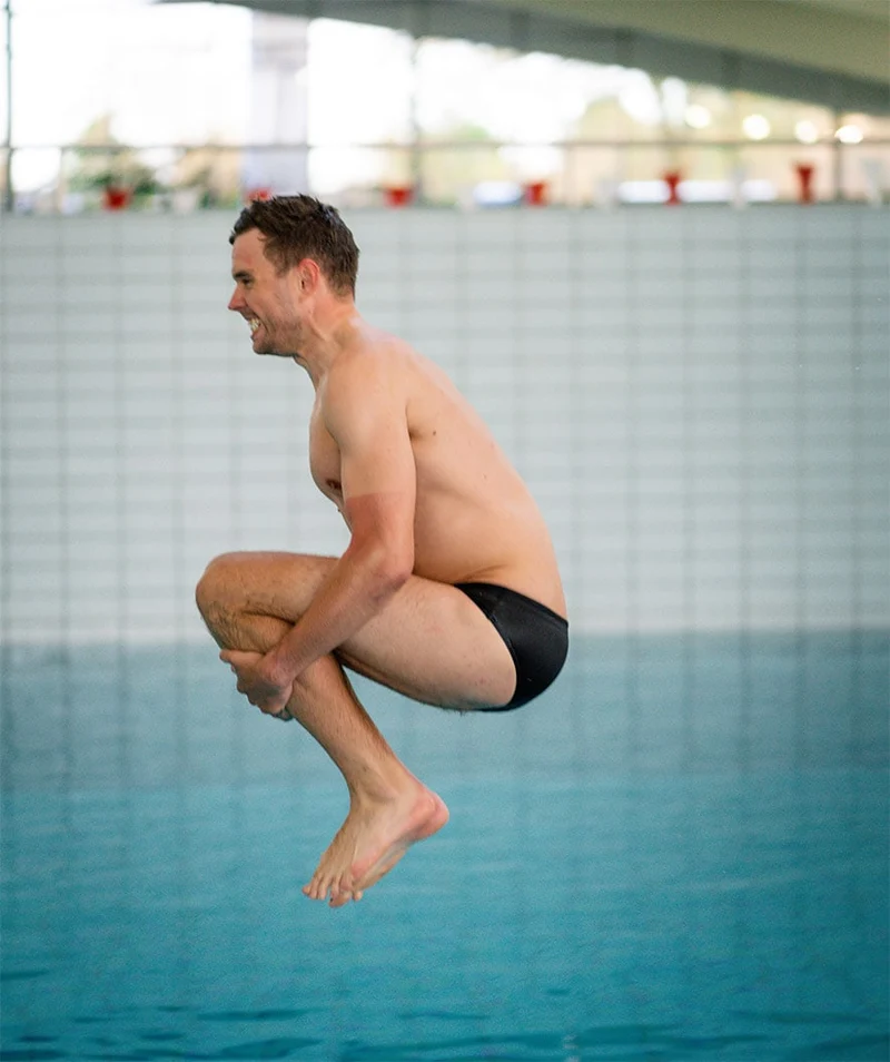 Watery Badeslip für Herren - Budgie Eco - Schwarz
