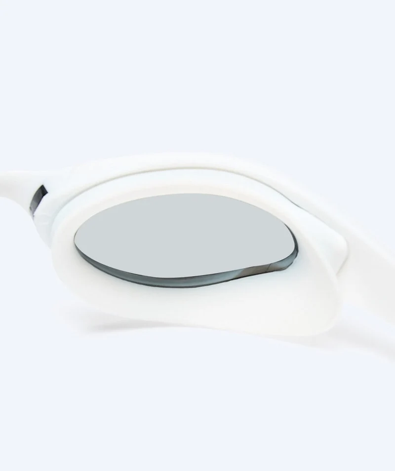 Watery Schwimmbrille - Instinct Elite Mirror - Weiß/Silber