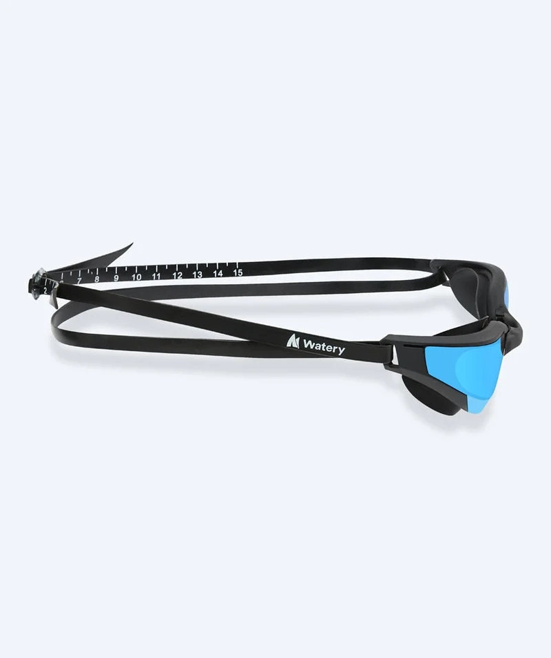 Watery Schwimmbrille - Instinct Ultra Mirror - Schwarz/Blau