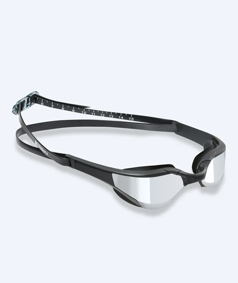 Watery Schwimmbrille - Instinct Elite Mirror - Schwarz/Silber