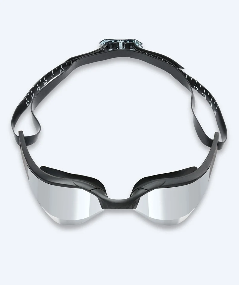 Watery Schwimmbrille - Instinct Elite Mirror - Schwarz/Silber