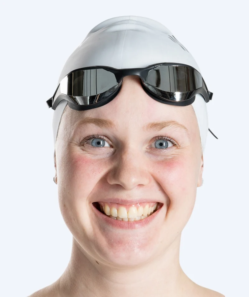 Watery Schwimmbrille - Instinct Elite Mirror - Schwarz/Silber