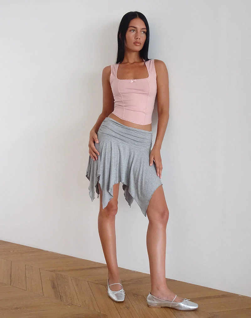 Jinisa Korsett-Oberteil in Pink Lady