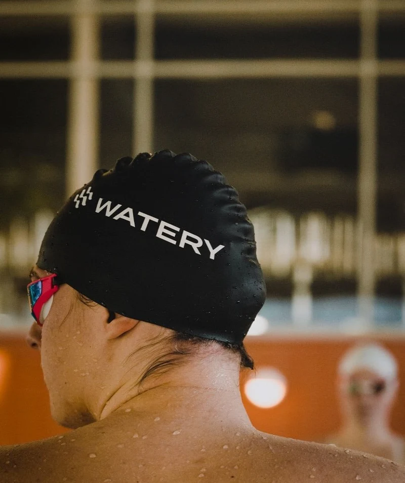 Watery Badekappe (ab 10 Jahre) - Signature - Rot