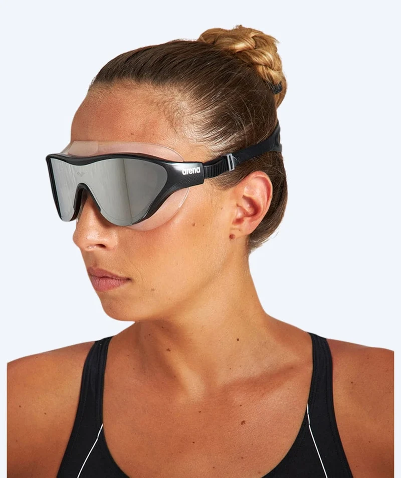 Arena Schwimmmaske - The One Mirror - Schwarz