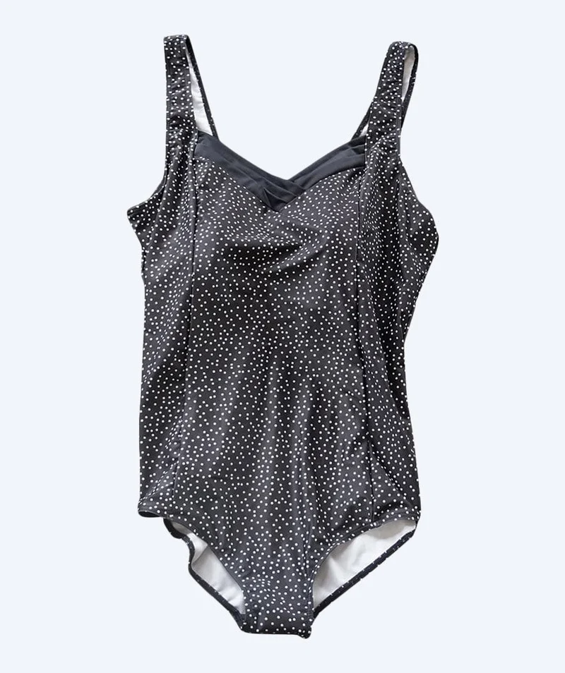 Mirou Badeanzug für Damen in Plus Size - 1580s - Schwarz