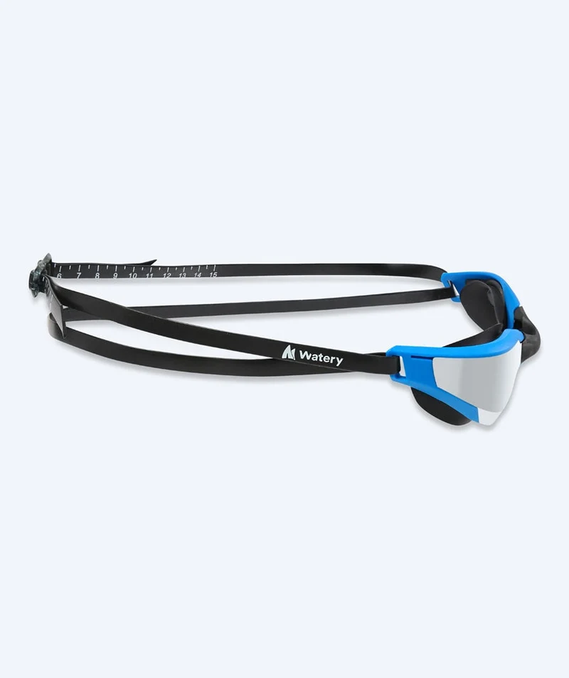Watery Schwimmbrille - Instinct Ultra Mirror - Blau/Silber