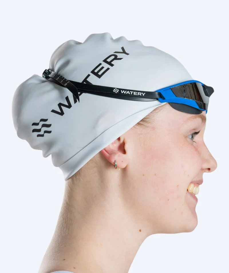 Watery Schwimmbrille - Instinct Ultra Mirror - Blau/Silber