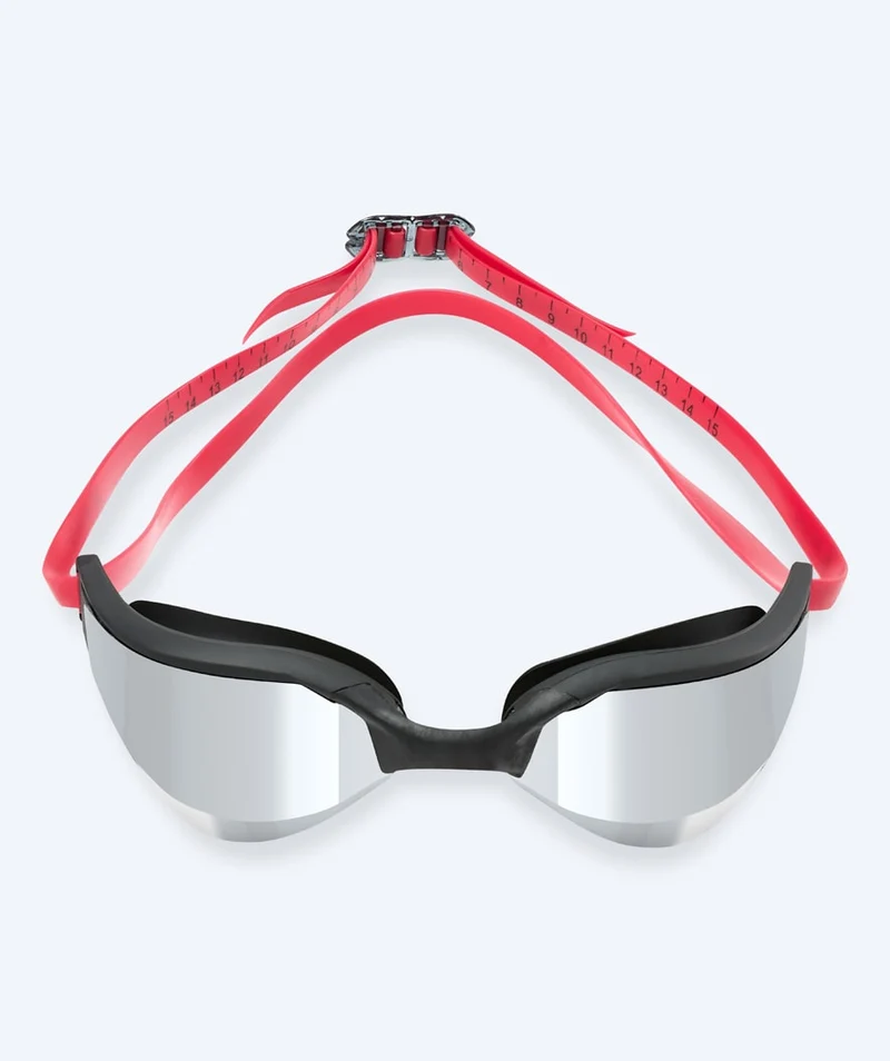 Watery Schwimmbrille - Instinct Ultra Mirror - Rot/Silber