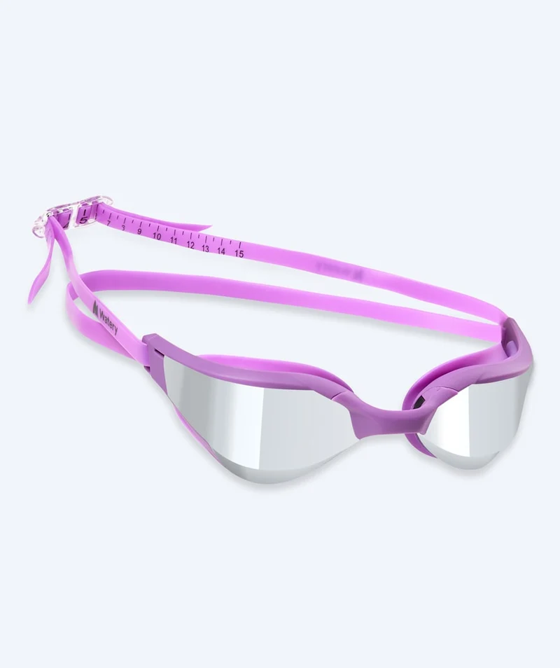 Watery Schwimmbrille - Instinct Ultra Mirror - Lila/Silber
