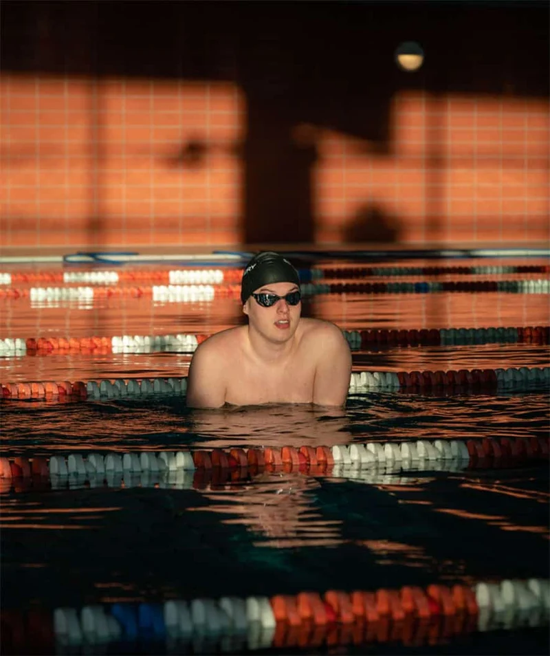 Watery Schwimmbrille - Instinct Ultra Mirror - Weiß/Silber