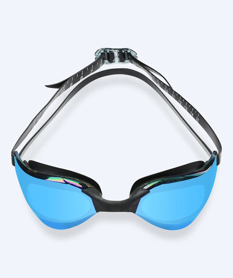 Watery Schwimmbrille - Instinct Mirror - Schwarz/Blau