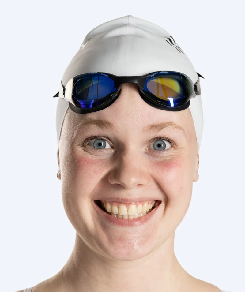 Watery Schwimmbrille - Instinct Mirror - Schwarz/Blau