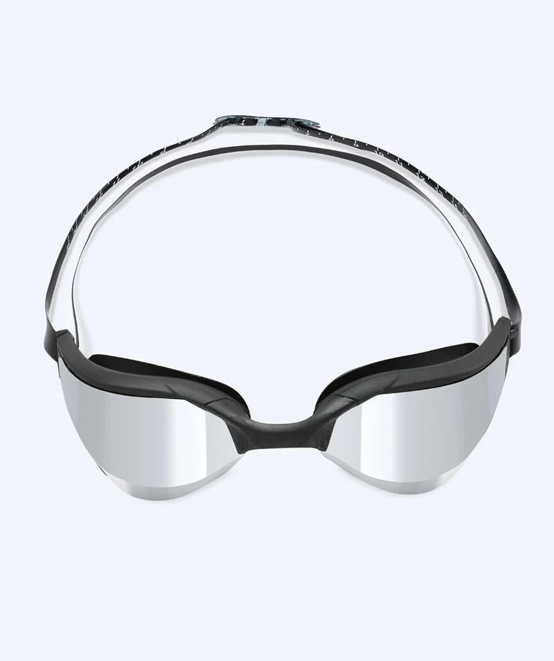 Watery Schwimmbrille - Instinct Ultra Mirror - Schwarz/Silber