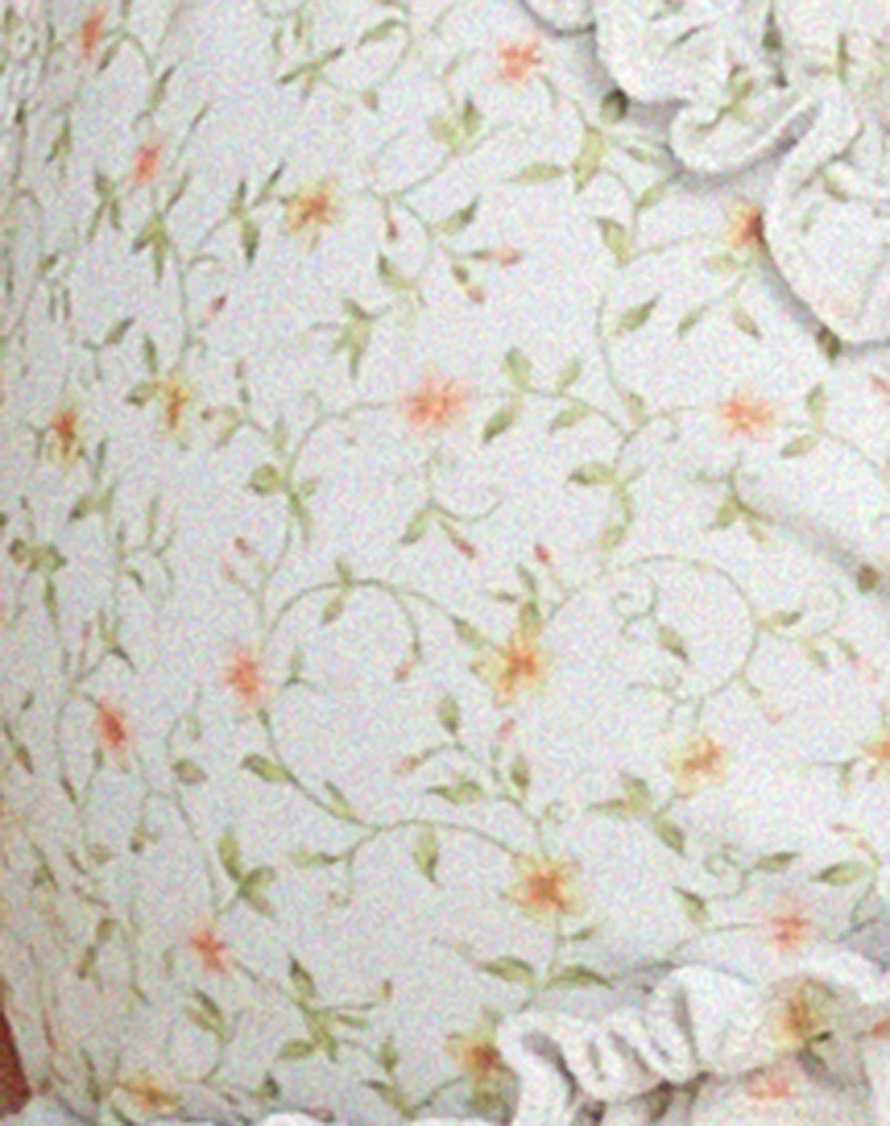 Pandya Bikini-Oberteil in Pretty Petal Ivory