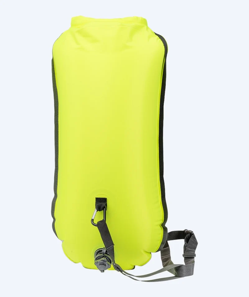 Watery Schwimmboje für Schwimmer - Pro 28L - Fluo Gelb