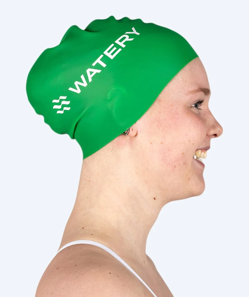 Watery Badekappe (ab 10 Jahre) - Signature - Grün
