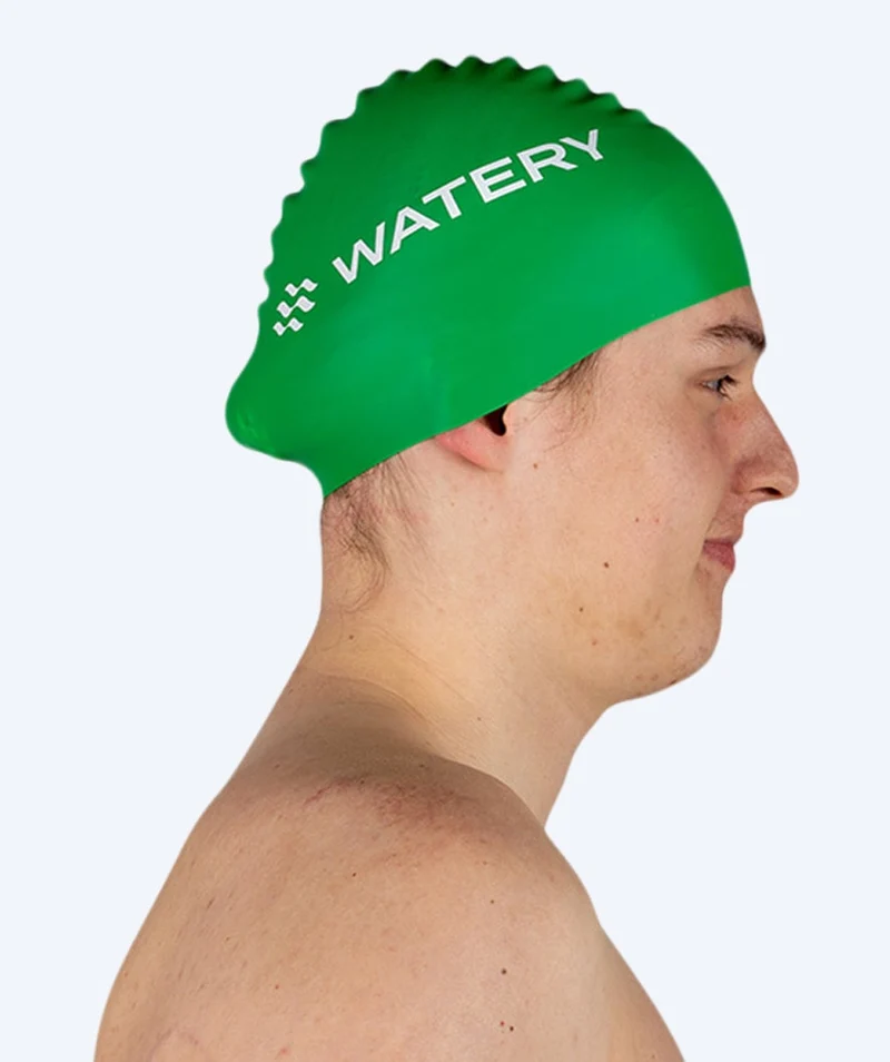 Watery Badekappe (ab 10 Jahre) - Signature - Grün